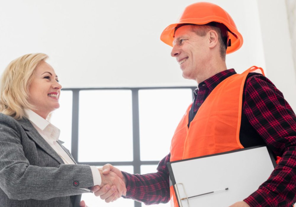 Handshake with owner